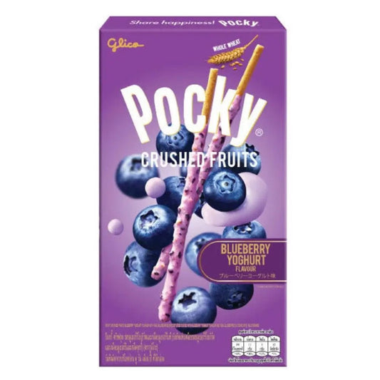 Pocky Verpulverde Vruchten Blauwe Bes 38g OhMyCandyBox