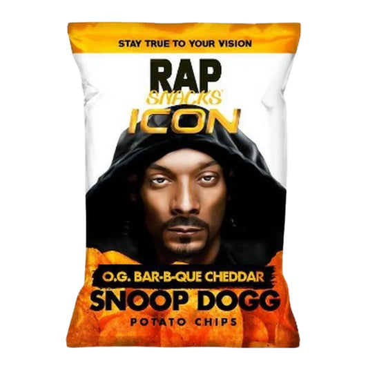 Rap Snacks Snoop Dogg O.G. Bar-B-Que Cheddar 71g