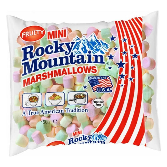 Rocky Mountain Marshmallows Fruitig Mini 150g OhMyCandyBox