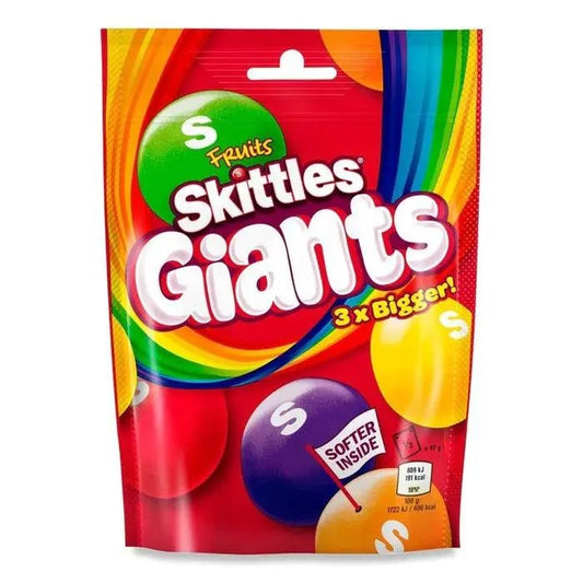 Skittles Giants Fruits 132g OhMyCandyBox