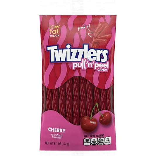 Twizzlers Pull 'n' Peel Kers 172g OhMyCandyBox